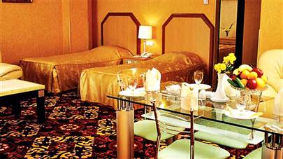 اتاق دو تخته هتل پارتیکان اصفهان